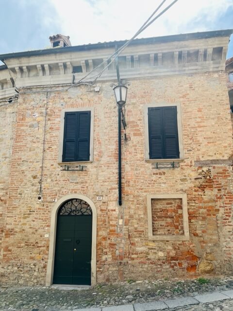 Castell’Arquato • Casa in sasso con giardino e terrazzo panoramico