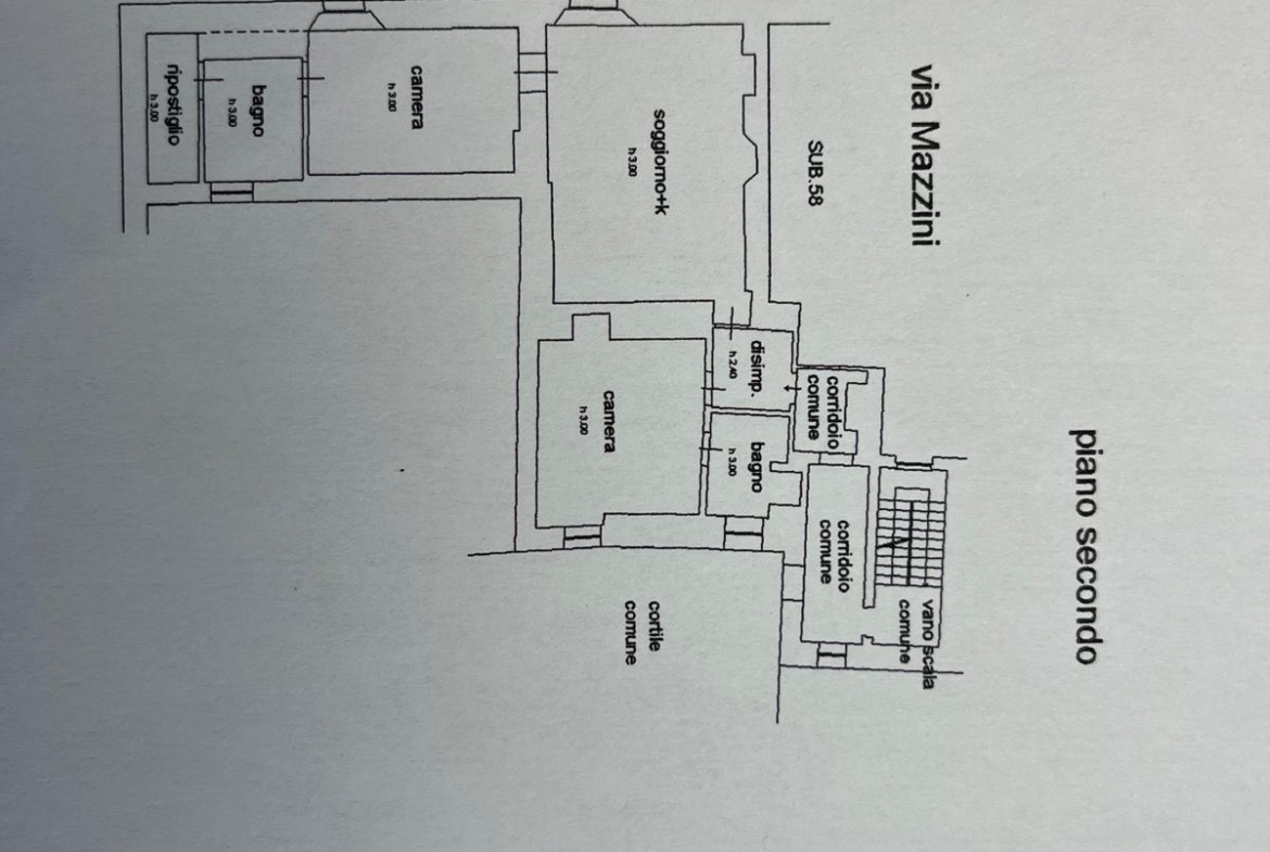 App.to in palazzo antico con p. auto • Via Poggiali