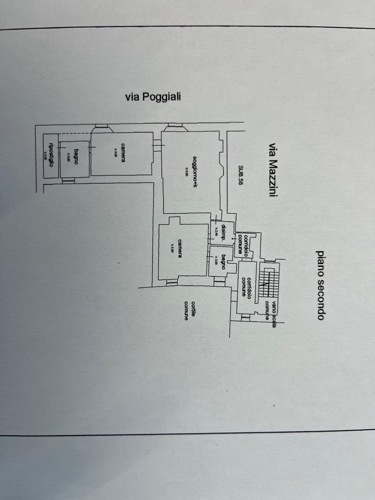 App.to in palazzo antico con p. auto • Via Poggiali